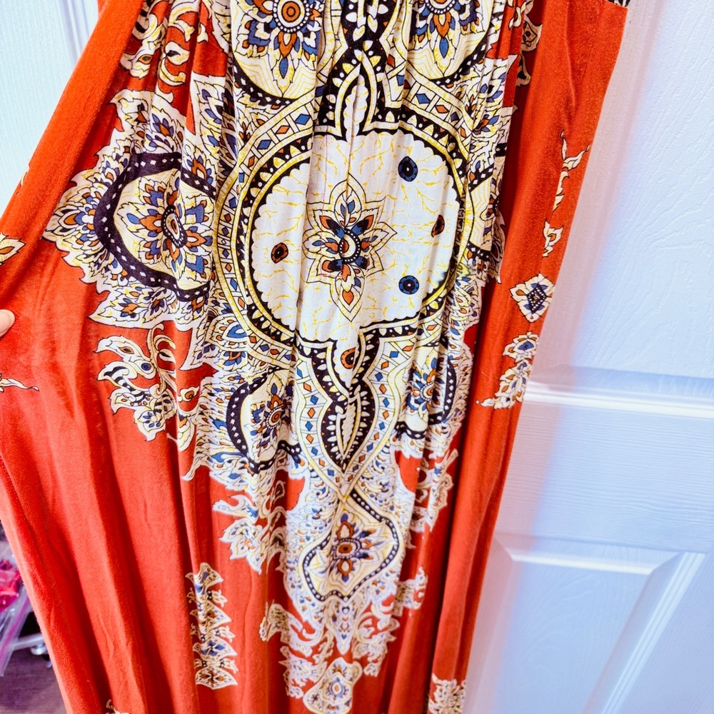 EUC Angie Multicolor Paisley Dress - Picture 4 of 9
